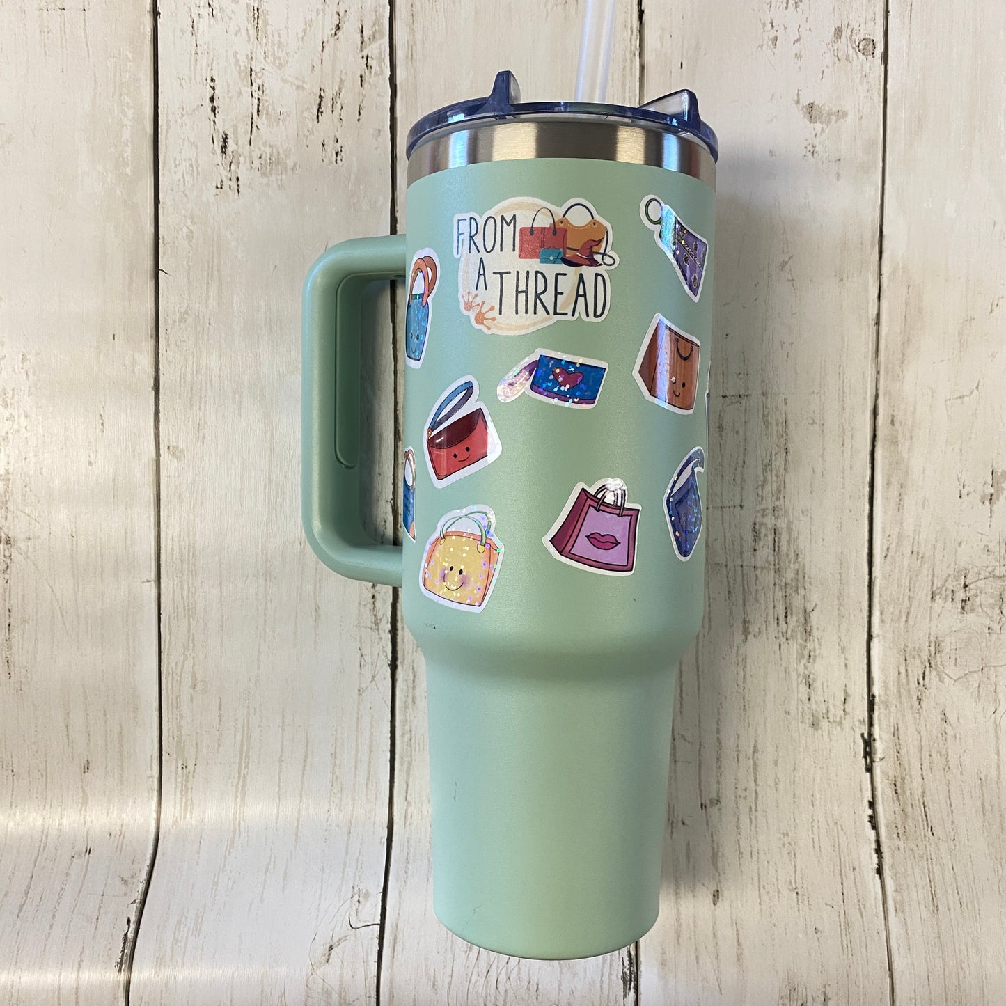 Waterproof Happy Bag Stickers