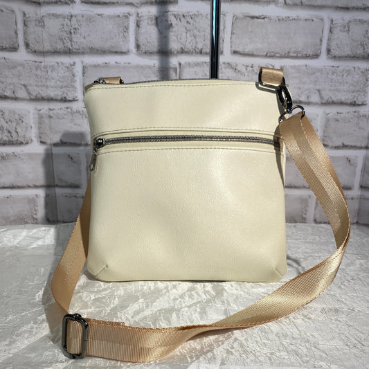 Koda Crossbody Bag beige off white